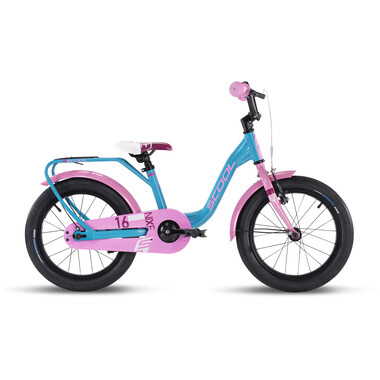 Vélo Enfant S'COOL NIXE Alu 1V 16" Bleu/Rose 2022 S'COOL Probikeshop 0